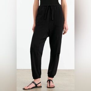 Nili Lotan Black Jogger Sweatpants Sz Small